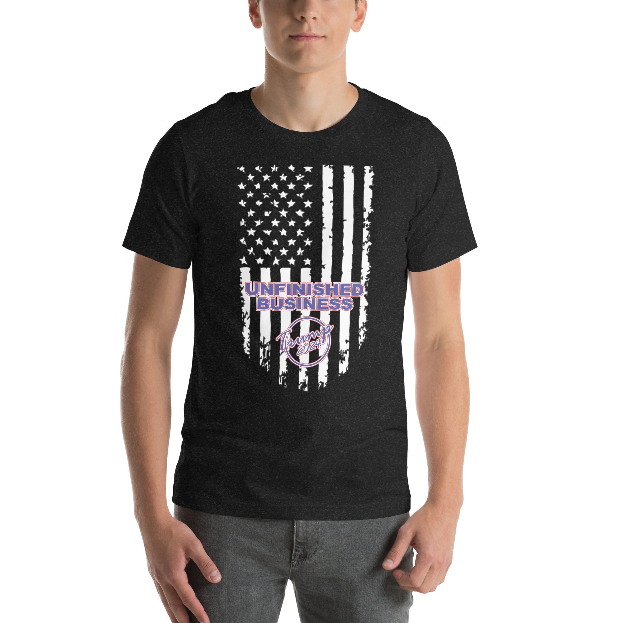 Unfinished Business USA Flag  T-Shirt