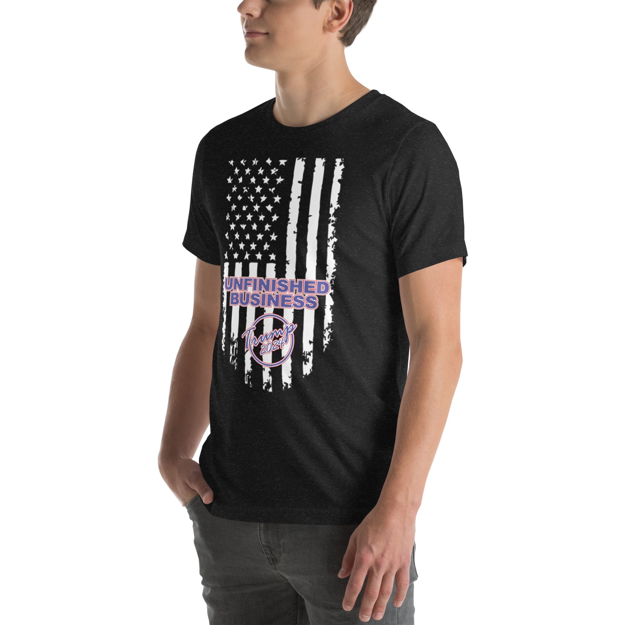 Unfinished Business USA Flag  T-Shirt